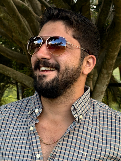 Óculos de Sol Trem Que Voa Rosado