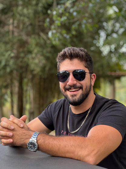 Óculos de Sol Trem Que Voa Preto