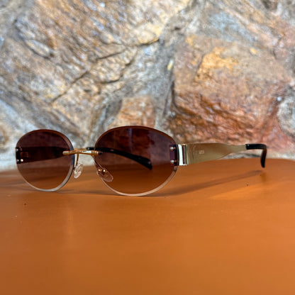 Óculos de Sol Ouro Preto