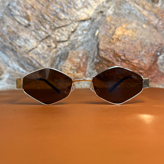 Óculos de Sol Diamantina Ouro
