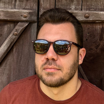 Óculos de Sol Serra Café