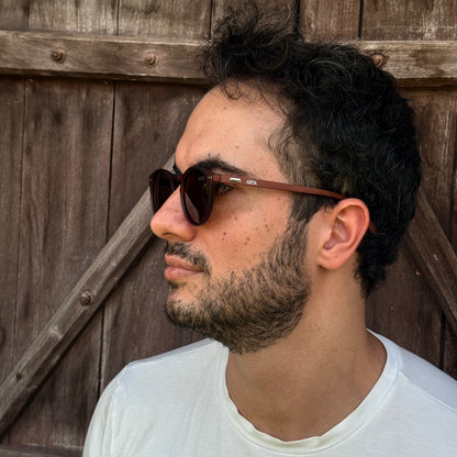 Óculos de Sol Beagá Café Polarizado