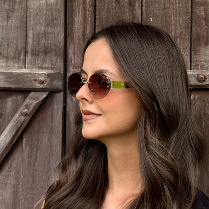 Óculos de Sol Ouro Preto