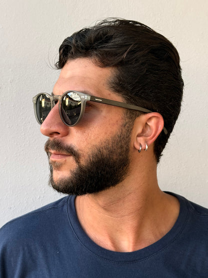 Óculos de Sol Beaga Fosco Polarizado Pequeno